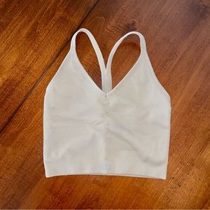 SCULPTFLEX® RIBBED V BRA - SAND XS